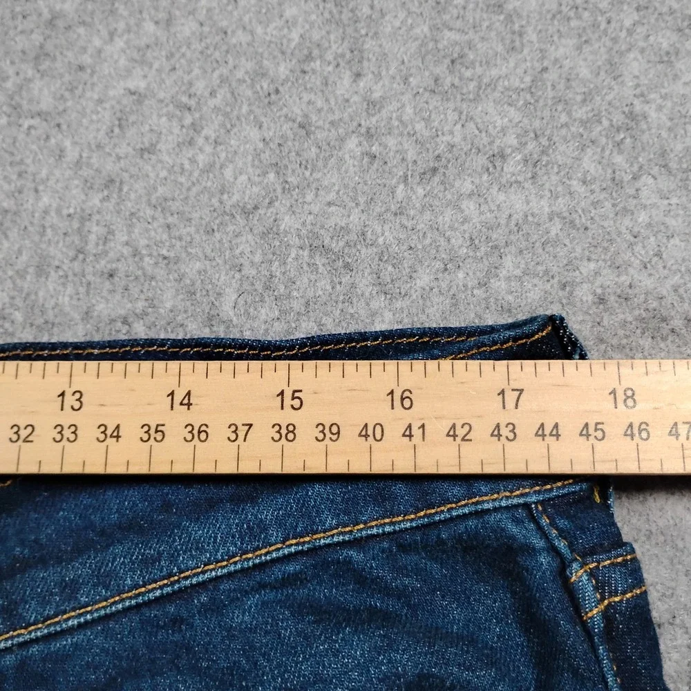 Levi's 511 Selvedge Slim Fit Men's Blue Jeans Size W34 L30 Denim Premium Pants
